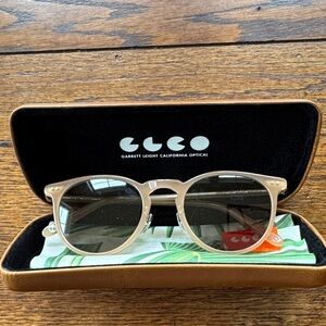 Garrett Leight ocean P-S 46-22 90291 sunglasses